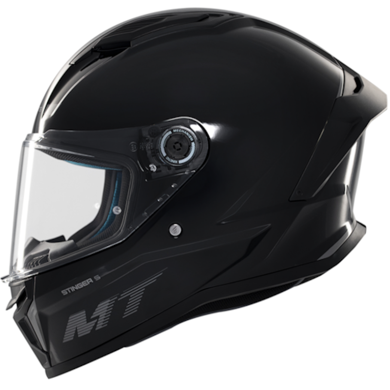 CASCO MT FF126 STINGER 2 SOLID A11 NEGRO BRILLO