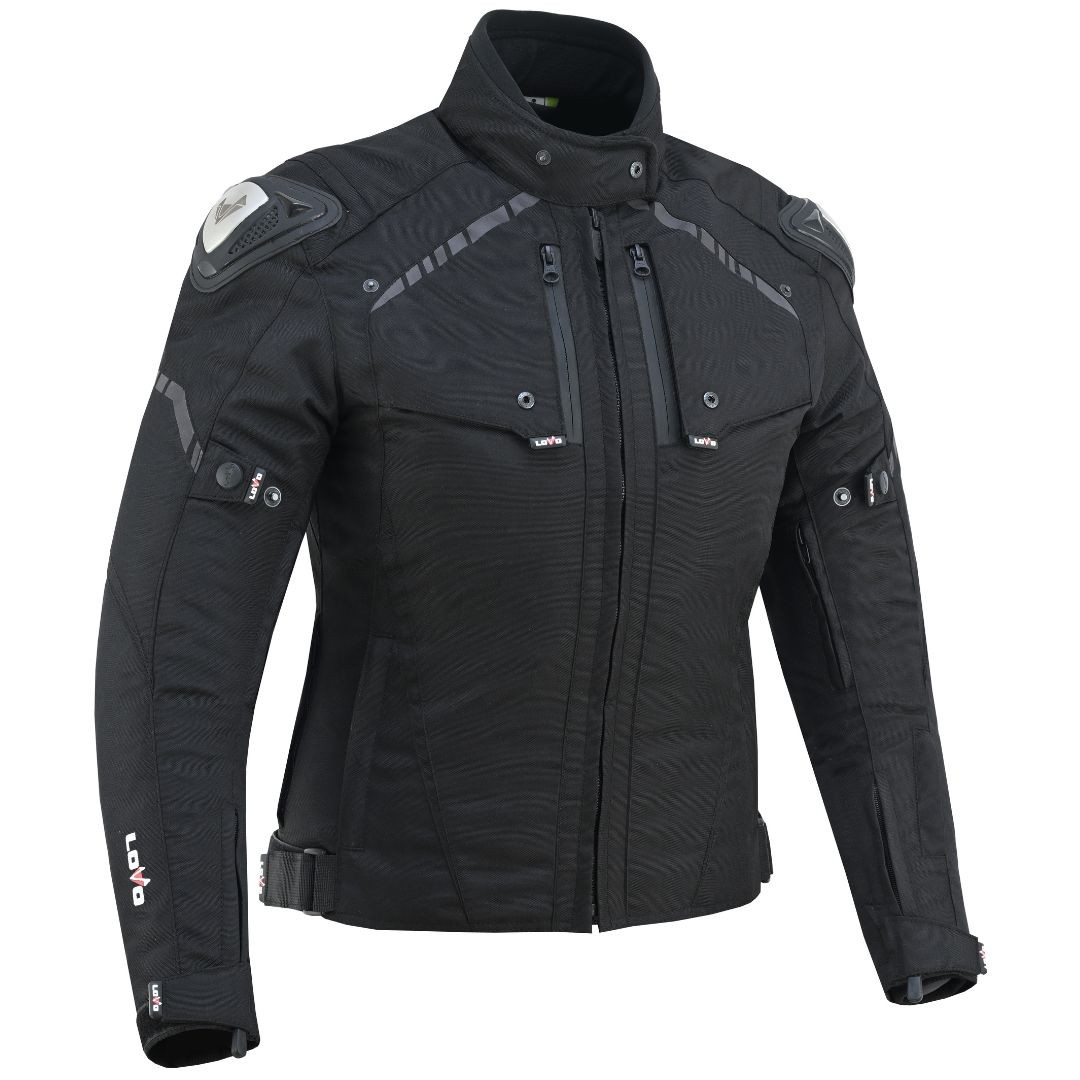 LvE36-ELITE / Chaqueta tricapa de toda estación para moto (Mujer)