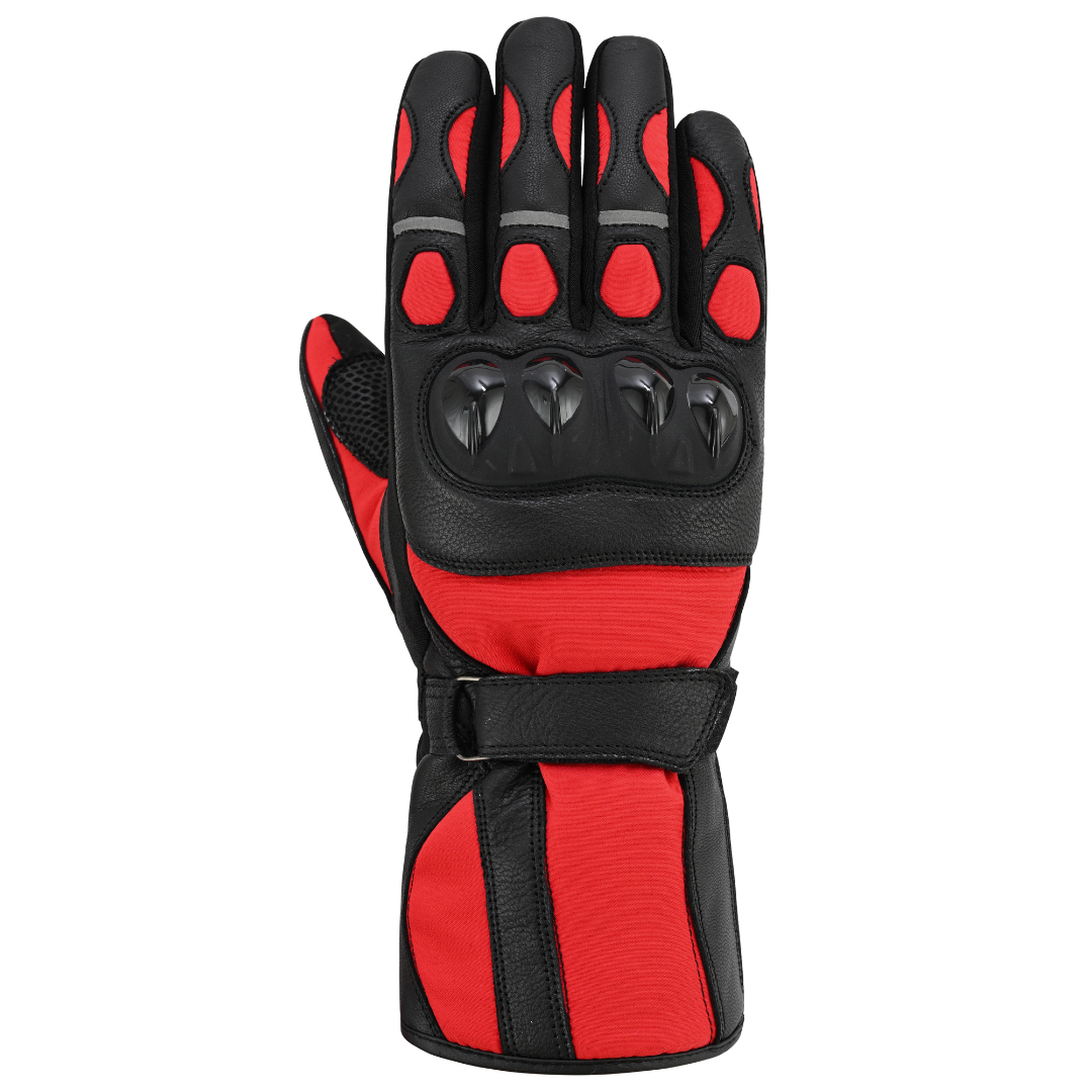 LvZt91-Fire / Guantes de Moto de Invierno Unisex – Impermeables Certificados CE Nivel 1 EN 13594:2015 - Imagen 3