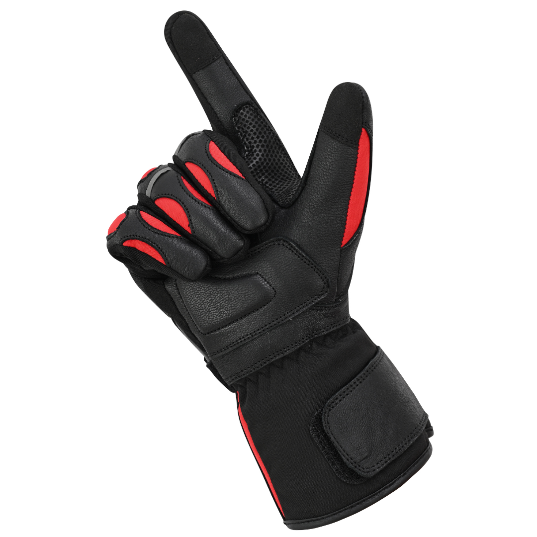 LvZt91-Fire / Guantes de Moto de Invierno Unisex – Impermeables Certificados CE Nivel 1 EN 13594:2015 - Imagen 7