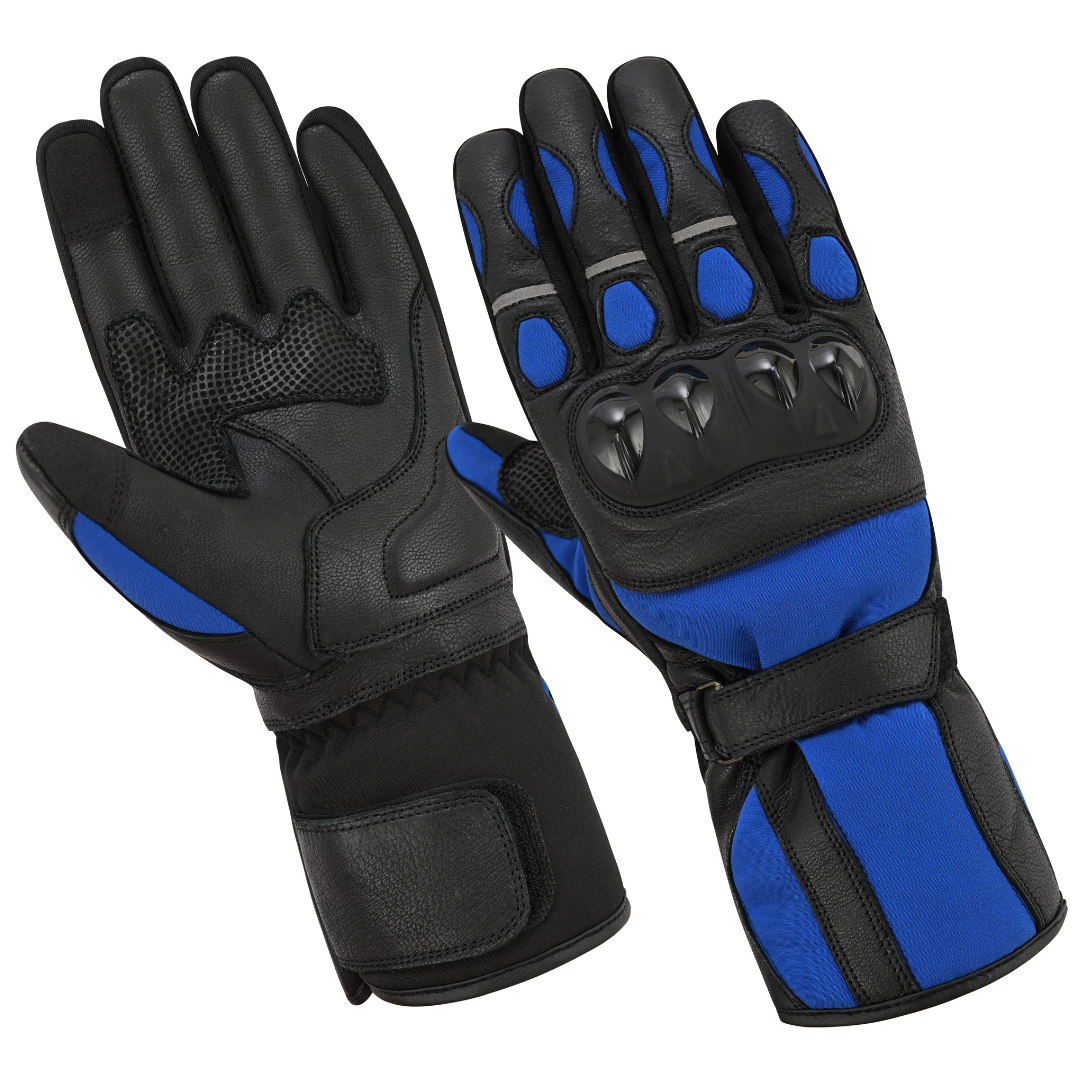 LvZt95-Fire / Guantes de Moto de Invierno Unisex – Impermeables Certificados CE Nivel 1 EN 13594:2015 - Imagen 2