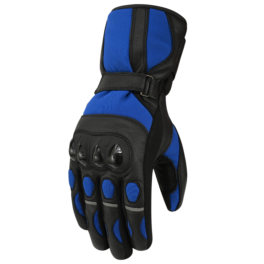 LvZt95-Fire / Guantes de Moto de Invierno Unisex – Impermeables Certificados CE Nivel 1 EN 13594:2015