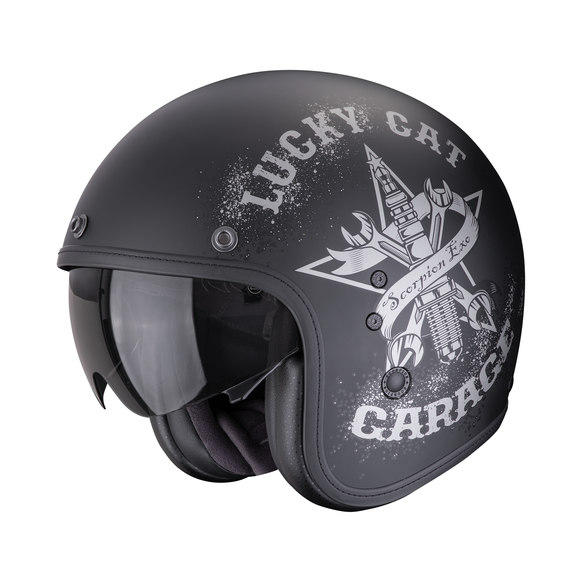 BELFAST EVO HANGAR NEGRO-PLATA MATE