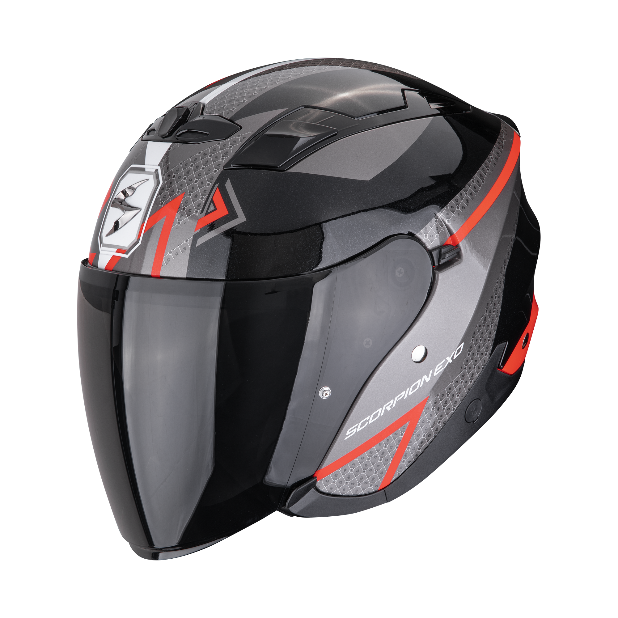 EXO-230 LOOP METAL NEGRO-ROJO