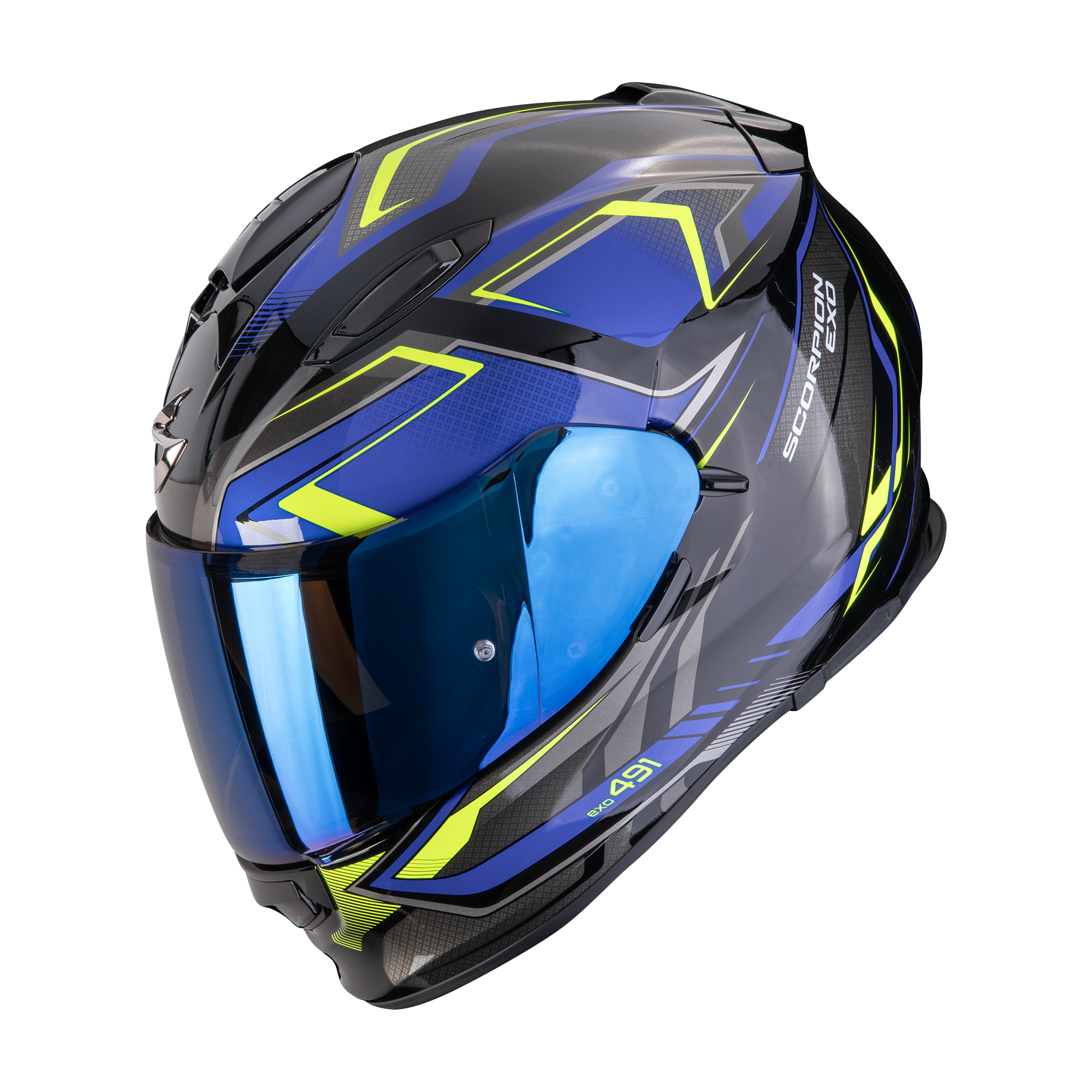 EXO-491 ZUMO NEGRO-AZUL-AMARILLO NE