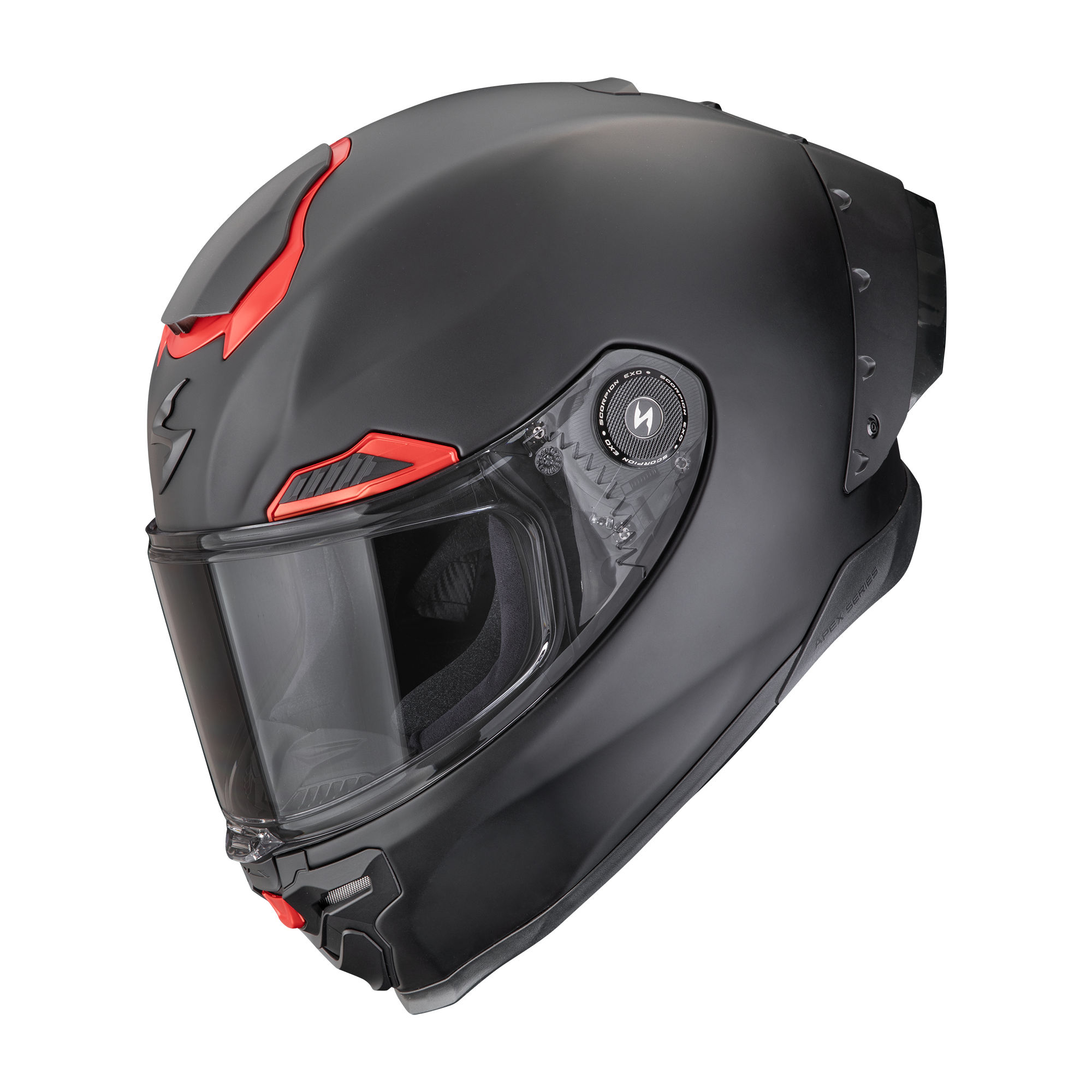 EXO-RACE AIR NEGRO-ROJO MATE